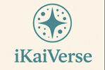 This logo for “iKaiVerse” blending spirituality, modernity, and universality.
